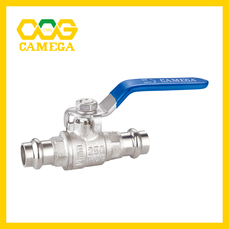 Press Ball Valve V T...